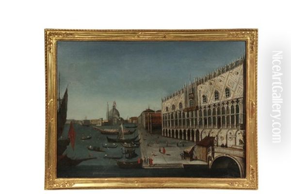 View Of Venice, Depicting St. Marks And The Doge's Palace - view 1