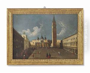 Piazza San Marco, Venice by Giovanni Richter