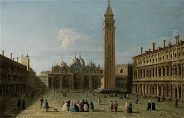 The Piazza San Marco, Venice - view 1