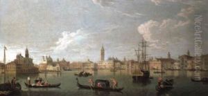 A View Of The Bacino Di San Marco, Venice, Looking North A View Of The Bacino Di San Marco, Venice, Looking North