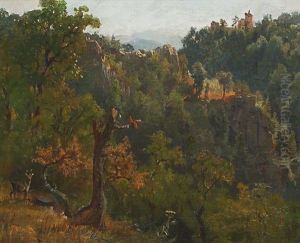 Gebirgslandschaft by Gustav Friedrich Wilh. Richter