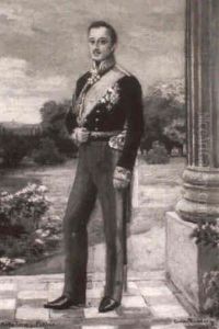 Portrat Des Malte Furst Z. Putbus by Gustav Friedrich Wilh. Richter