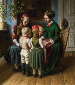 Story Hour by Gustav Richter