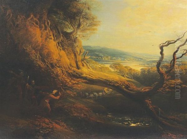 Highway Man In A Landscape - view 1
