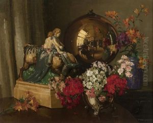 Still Life With Orb by Herbert Davis Richter