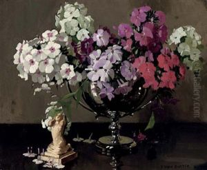 Phlox In A Silver Cup Phlox In A Silver Cup