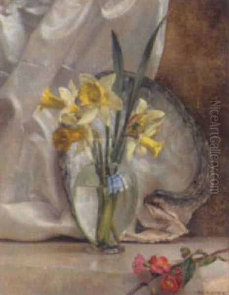 Still Life Of Daffodils - view 1