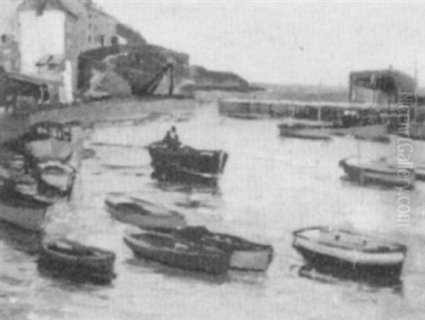 Boats At Polpero - view 1