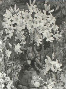 Putto And Lillies