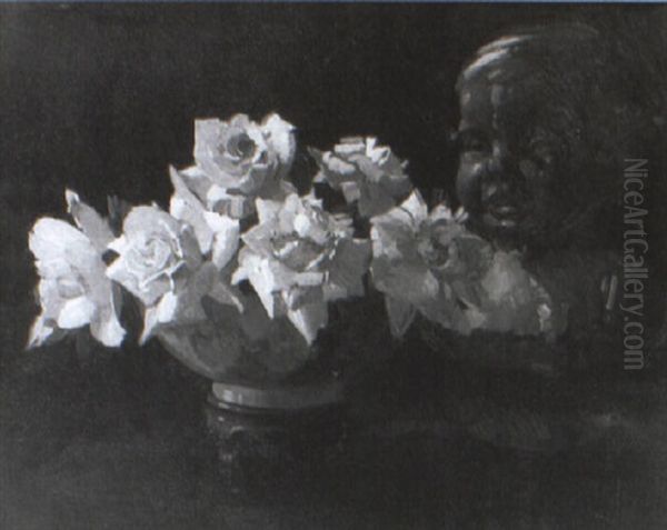 Pink Roses With A Bust - view 1