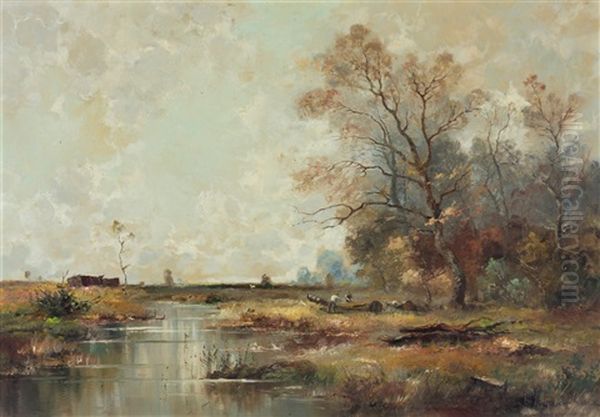 Herbstliche Landschaft An Der Amper - view 1