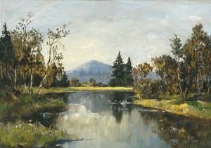 Voralpenlandschaft Mit Altwasser