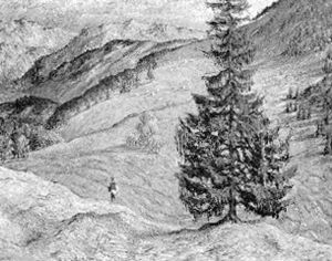 Benediktenwand by Klaus Carl Friedrich Richter