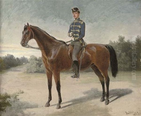 An Austrian Cavalry Officer - view 1