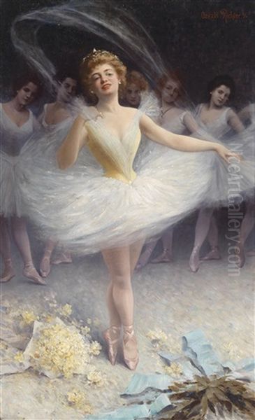 Ballerinas Nach Der Auffuhrung - view 1