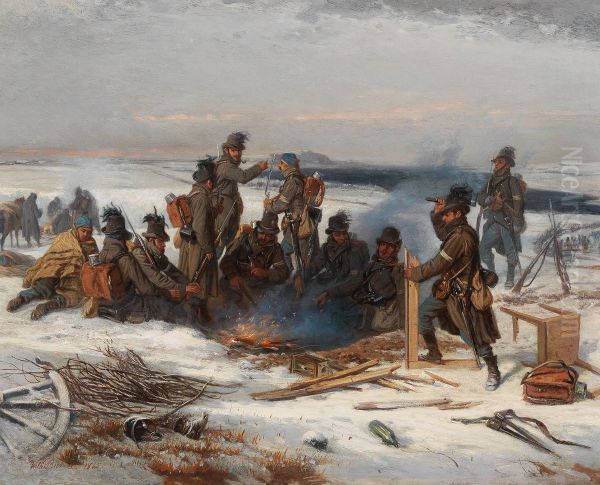 Soldiers Resting - view 1