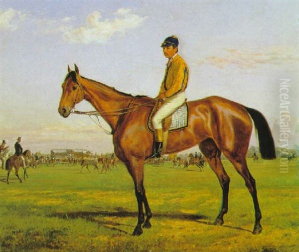 Jockey Mit Pferd Canace - view 1
