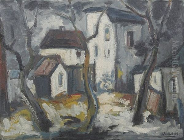 Hauser Im Winter - view 1