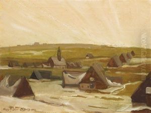 Schneereste by Georg Richter-Loessnitz
