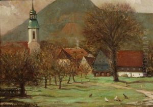Waltersdorf An Der Lausche by Georg Richter-Loessnitz