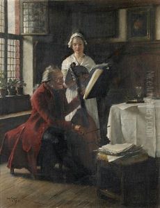 A Musical Moment by Carl Rickelt