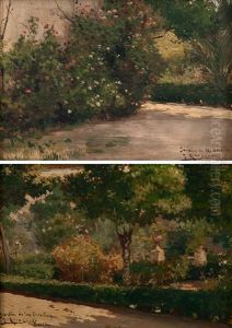 Jardines Del Palacio De Duenas (pair)