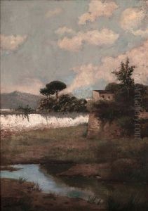 Paisaje Con Casa Paisaje Con Casa