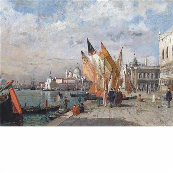 The Molo And Bacino Di San Marco, Venice - view 1