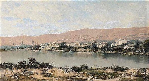 Paisaje Con Rio - view 1