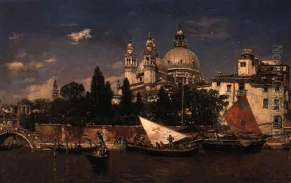 View Of Santa Maria From The Canal - view 1