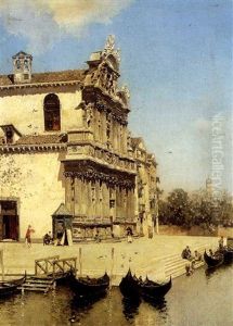 Santa Maria Del Giglio by Martin Rico y Ortega