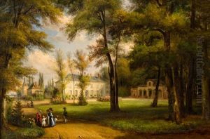 Herrschaftliches Anwesen by Francois Edme Ricois