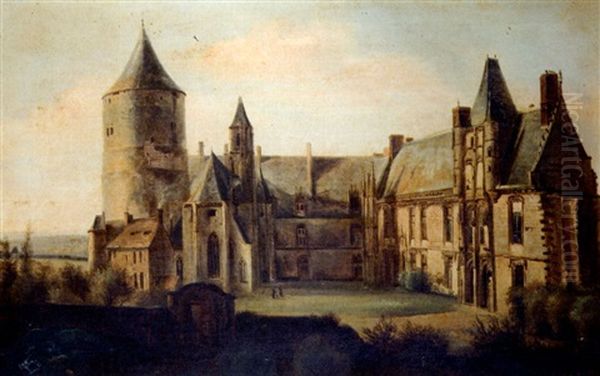 Vue D'un Chateau (contentin ?) - view 1