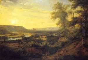 Vue Du Chateau De Montalet