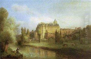 Vue Du Chateau De Chateaudun