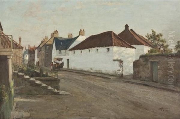 Village Street Scene - view 1
