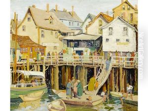 Back Bay by Annette Irwin Riddell