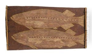 Untitled (barramundi) by Louis Marie Joseph Ridel