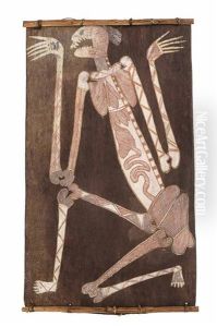 Mamandi Devil Of The Legend Of Bones by Louis Marie Joseph Ridel
