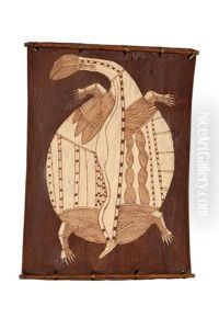 Ngalmangiyi (turtle) by Louis Marie Joseph Ridel