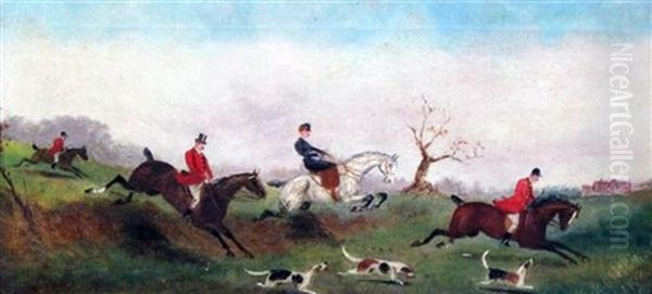 Hunting Scene (+ Another; Pair) - view 1