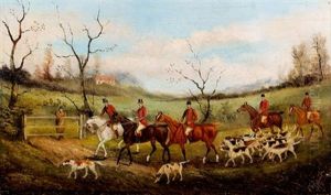 Vor Der Treibjagd (+ Auf Der Treibjagd; 2 Works) by Philip H. Rideout