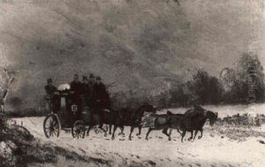Rushing Coaches In The Snow