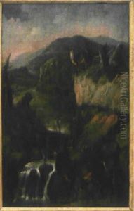 Tiere In Gebirgslandschaft