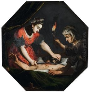 Judith Und Holofernes / Giuditta E Oloferne by Claudio Ridolfi