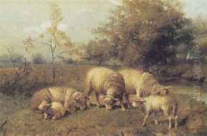 Sheep In A Landscape Sheep In A Landscape
