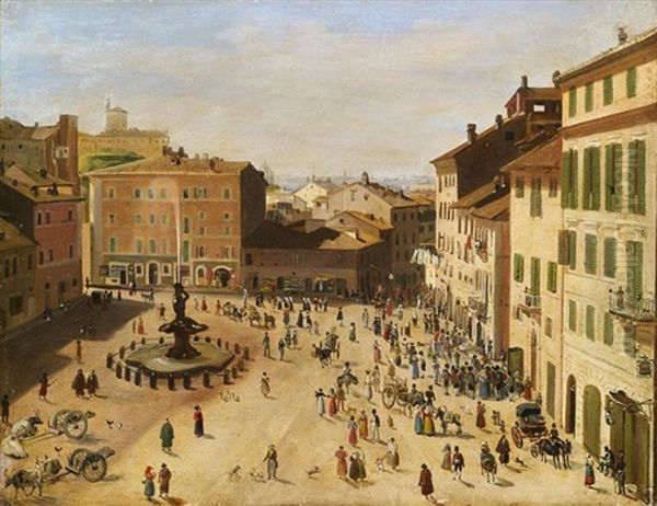 Rom. Piazza Barberini - view 1