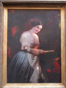 Jeune Femme A L'eventail