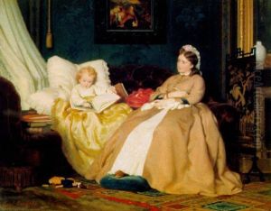 Der Kleine Reconvalescent by Karl Riedel