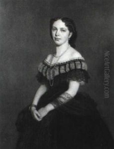 Bildnis Der Frau Von Schimke by Karl Riedel